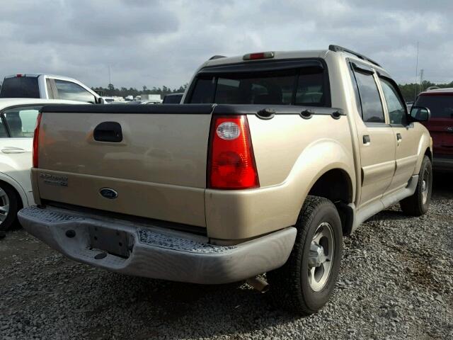 1FMZU67EX3UC58857 - 2003 FORD EXPLORER S GOLD photo 4