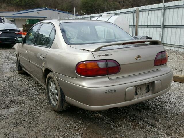 1G1ND52M3VY101591 - 1997 CHEVROLET MALIBU GOLD photo 3