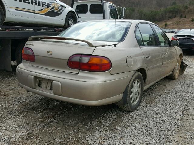 1G1ND52M3VY101591 - 1997 CHEVROLET MALIBU GOLD photo 4