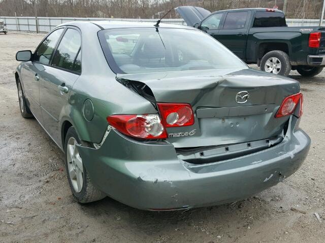 1YVFP80C845N27995 - 2004 MAZDA 6 I GREEN photo 3