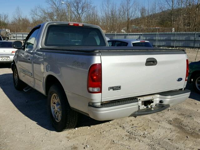 1FTRF17W61NA84951 - 2001 FORD F150 SILVER photo 3