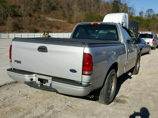 1FTRF17W61NA84951 - 2001 FORD F150 SILVER photo 4