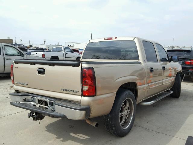 2GCEC13V271155366 - 2007 CHEVROLET SILVERADO BROWN photo 4