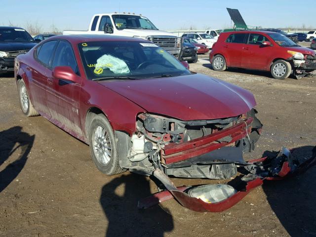 2G2WS522141352910 - 2004 PONTIAC GRAND PRIX RED photo 1