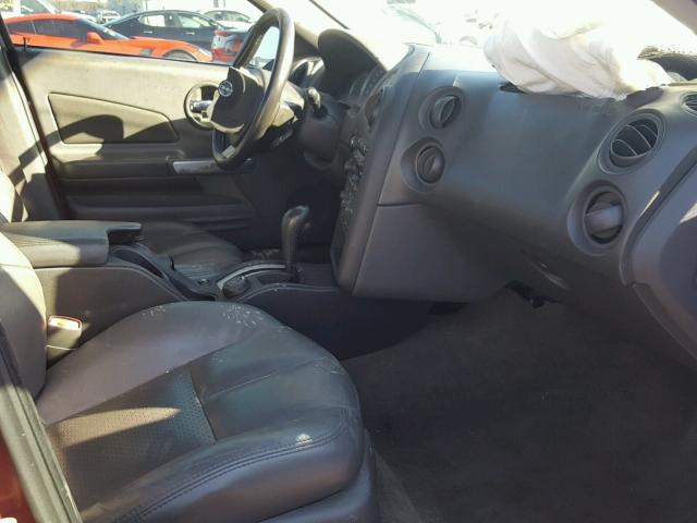 2G2WS522141352910 - 2004 PONTIAC GRAND PRIX RED photo 5