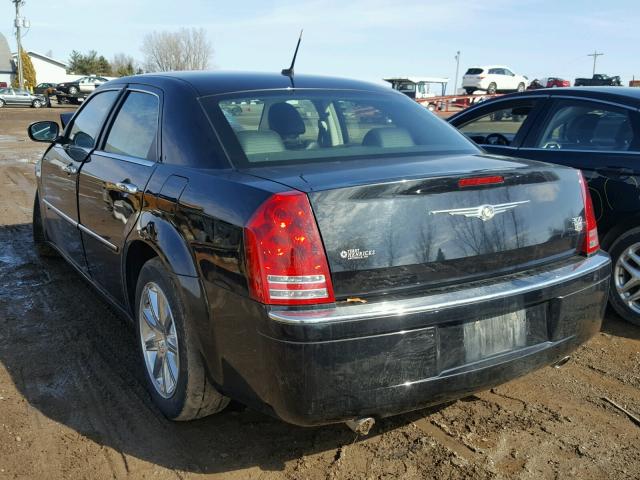 2C3KA63H38H126133 - 2008 CHRYSLER 300C BLACK photo 3