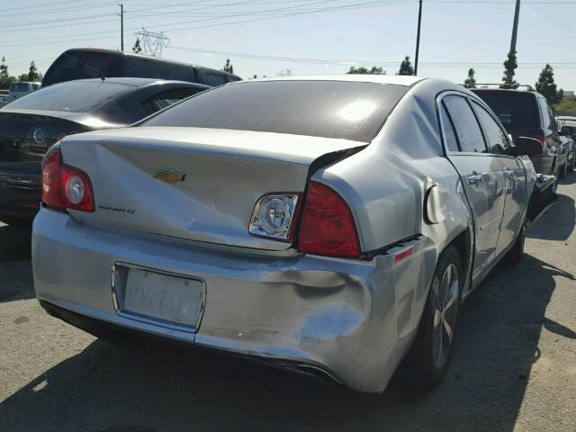 1G1ZC5E03CF380305 - 2012 CHEVROLET MALIBU 1LT 银色 照片 4