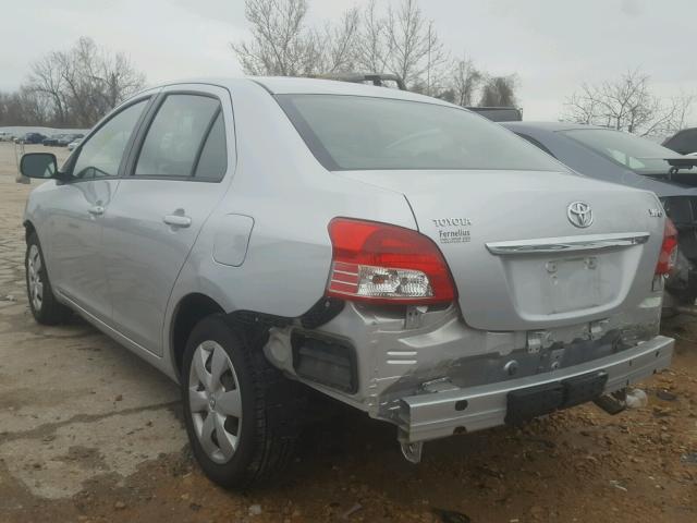 JTDBT923584040011 - 2008 TOYOTA YARIS SILVER photo 3