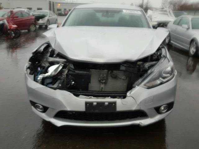 3N1AB7AP6HY311150 - 2017 NISSAN SENTRA S SILVER photo 7