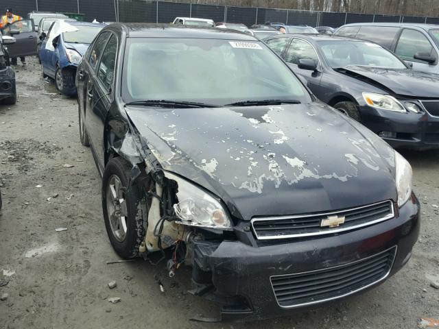 2G1WT57K691122989 - 2009 CHEVROLET IMPALA 1LT BLUE photo 1