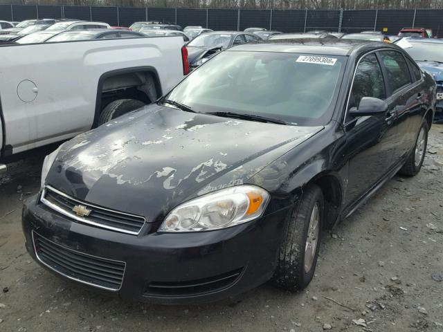 2G1WT57K691122989 - 2009 CHEVROLET IMPALA 1LT BLUE photo 2