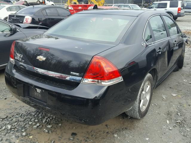 2G1WT57K691122989 - 2009 CHEVROLET IMPALA 1LT BLUE photo 4