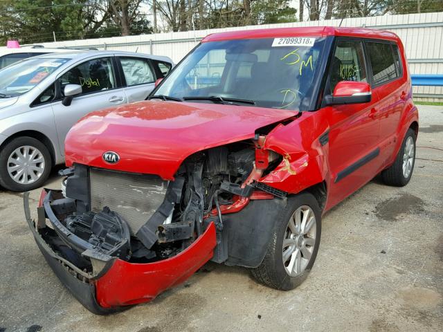 KNDJT2A62D7607525 - 2013 KIA SOUL + RED photo 2