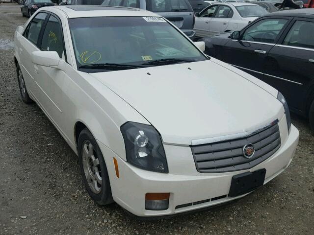 1G6DM57N230121916 - 2003 CADILLAC CTS WHITE photo 1