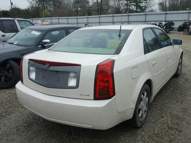 1G6DM57N230121916 - 2003 CADILLAC CTS WHITE photo 4