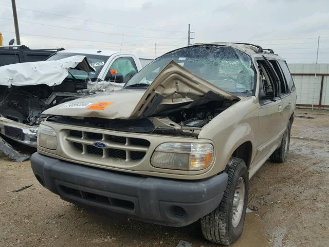 1FMZU62X1YZB85896 - 2000 FORD EXPLORER X GOLD photo 9