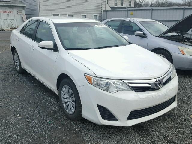 4T4BF1FK7DR319630 - 2013 TOYOTA CAMRY L WHITE photo 1