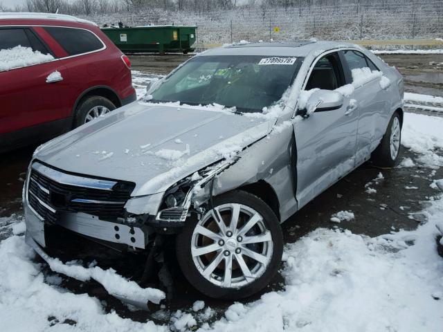 1G6AG5RX9H0179831 - 2017 CADILLAC ATS SILVER photo 2