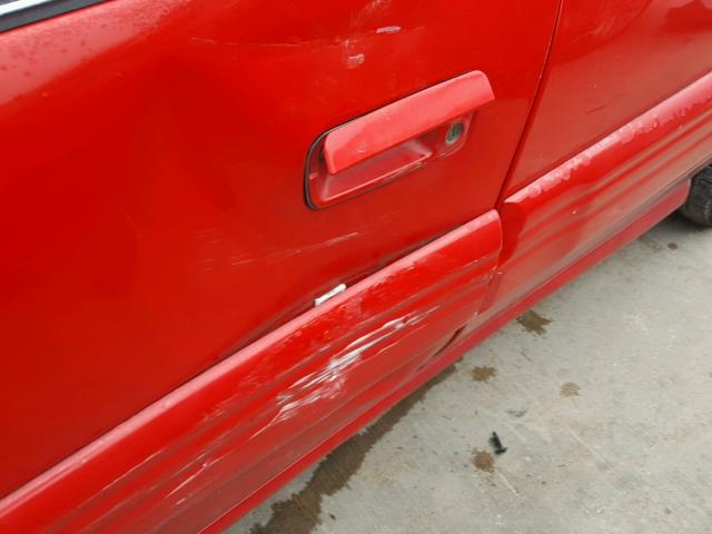 1G2NE52T3VC796670 - 1997 PONTIAC GRAND AM S Qırmızı foto 10