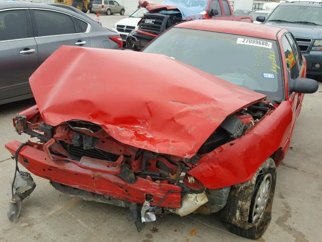 1G2NE52T3VC796670 - 1997 PONTIAC GRAND AM S Qırmızı foto 2