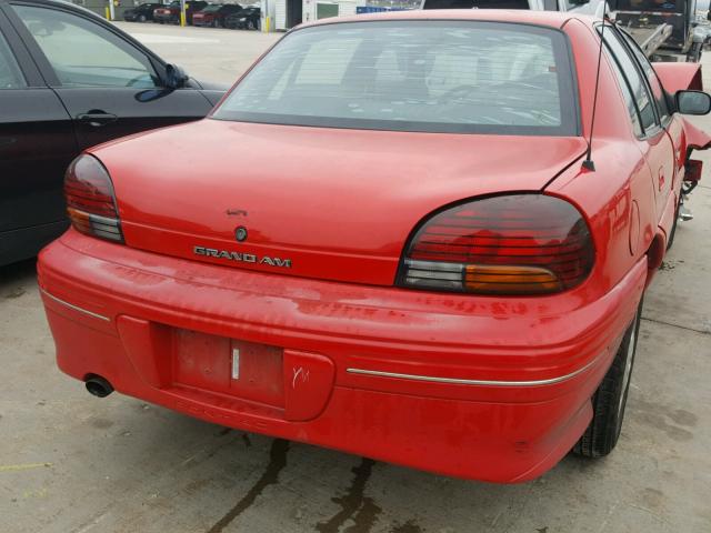 1G2NE52T3VC796670 - 1997 PONTIAC GRAND AM S Qırmızı foto 4