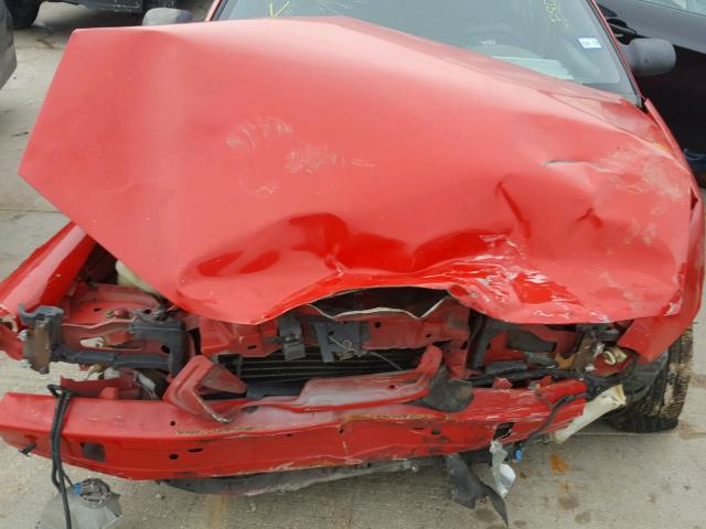 1G2NE52T3VC796670 - 1997 PONTIAC GRAND AM S Qırmızı foto 7