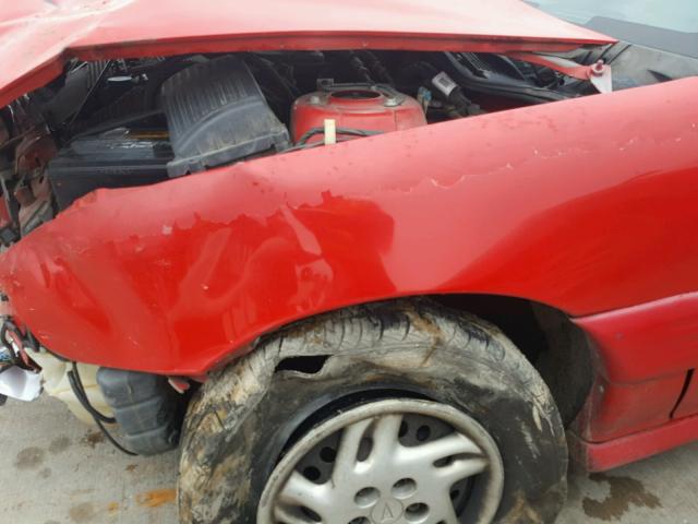 1G2NE52T3VC796670 - 1997 PONTIAC GRAND AM S Qırmızı foto 9