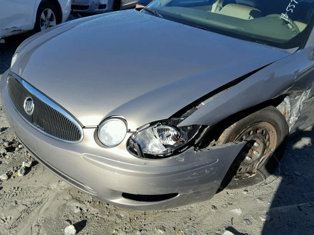 2G4WC582161201452 - 2006 BUICK LACROSSE C GOLD photo 9