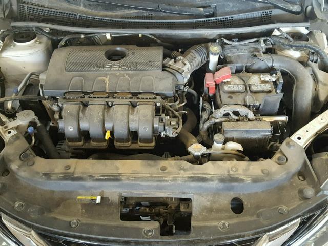 3N1AB7AP9GY278465 - 2016 NISSAN SENTRA S WHITE photo 7