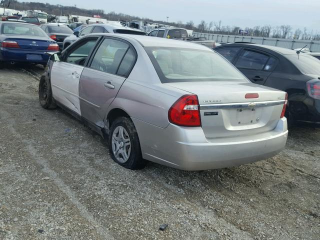 1G1ZS58F58F138917 - 2008 CHEVROLET MALIBU LS ვერცხლისფერი ფოტო 3
