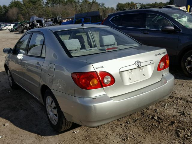 JTDBR32E242029065 - 2004 TOYOTA COROLLA CE GRAY photo 3