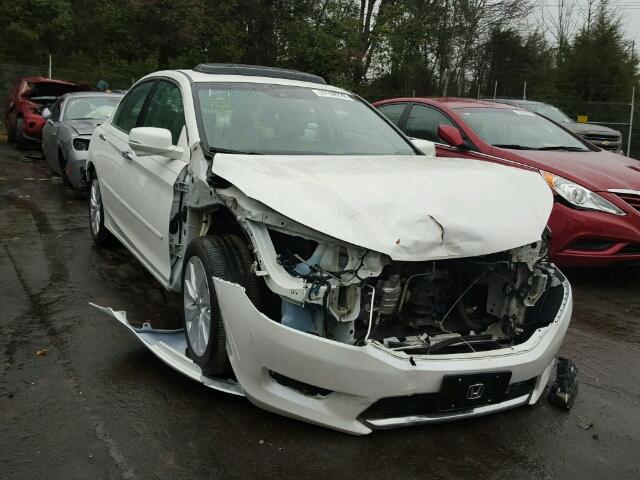 1HGCR3F83DA044013 - 2013 HONDA ACCORD EXL WHITE photo 1