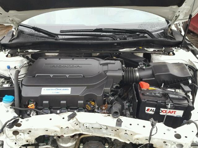 1HGCR3F83DA044013 - 2013 HONDA ACCORD EXL WHITE photo 7