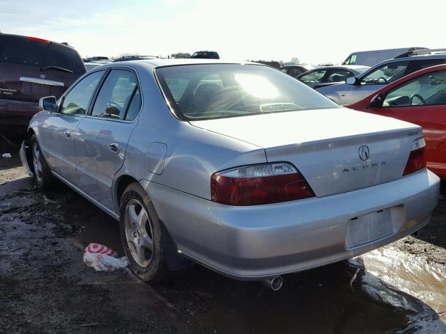 19UUA56633A092258 - 2003 ACURA 3.2TL SILVER photo 3