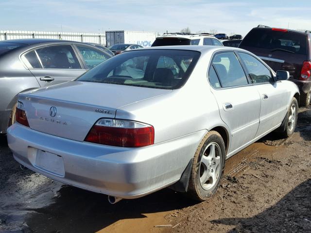 19UUA56633A092258 - 2003 ACURA 3.2TL SILVER photo 4