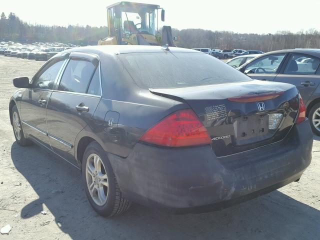 1HGCM56337A009944 - 2007 HONDA ACCORD SE BLACK photo 3