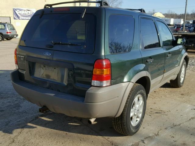 1FMCU04181KC41102 - 2001 FORD ESCAPE XLT GREEN photo 4