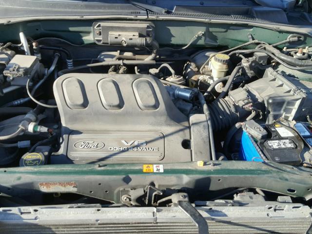 1FMCU04181KC41102 - 2001 FORD ESCAPE XLT GREEN photo 7