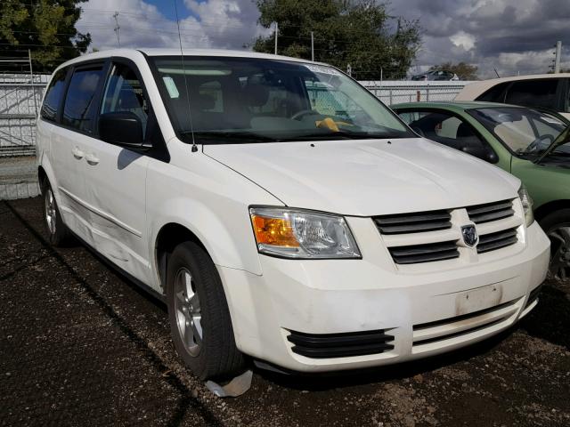 2D8HN44E59R582991 - 2009 DODGE GRAND CARA WHITE photo 1