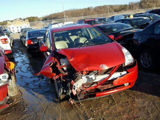 JTDKB20U887696322 - 2008 TOYOTA PRIUS RED photo 1