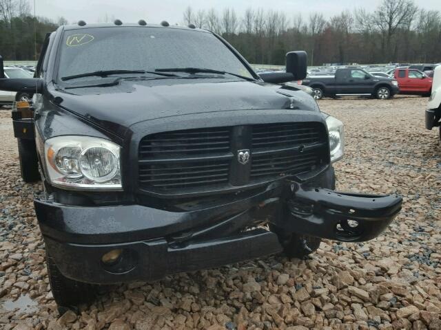 3D7MX48C46G271155 - 2006 DODGE RAM 3500 S BLACK photo 9