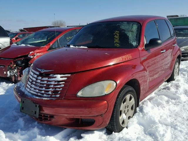 3C4FY58B75T624703 - 2005 CHRYSLER PT CRUISER MAROON photo 2