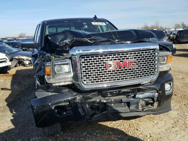 1GT12UE89GF257945 - 2016 GMC SIERRA K25 BLACK photo 7