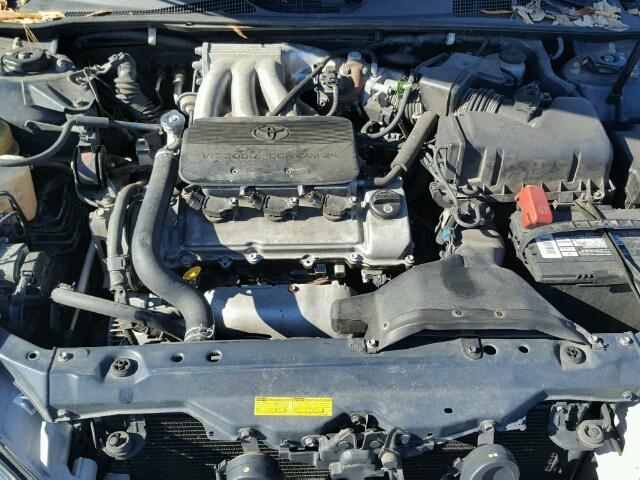 4T1BF32KX2U534556 - 2002 TOYOTA CAMRY LE BLUE photo 7