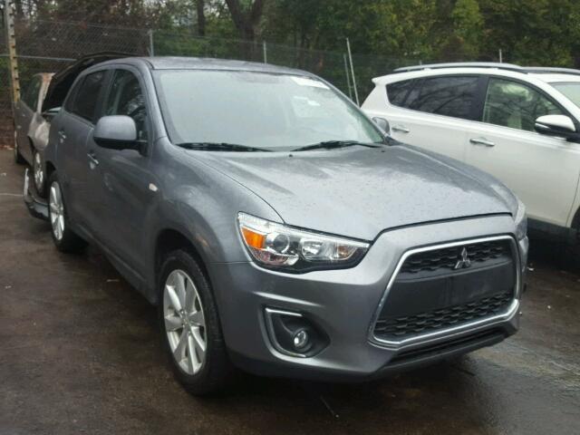 4A4AR4AU7EE023751 - 2014 MITSUBISHI OUTLANDER SILVER photo 1