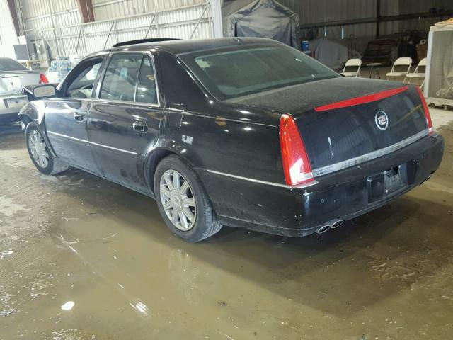 1G6KD57Y88U132677 - 2008 CADILLAC DTS BLACK photo 3