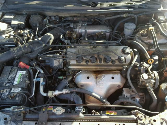 1HGCD5650VA038610 - 1997 HONDA ACCORD EX SILVER photo 7