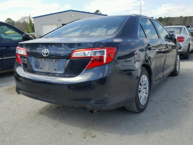 4T1BF1FK2EU734690 - 2014 TOYOTA CAMRY L BLUE photo 4