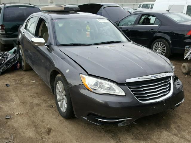 1C3CCBCG4EN192630 - 2014 CHRYSLER 200 LIMITE SILVER photo 1