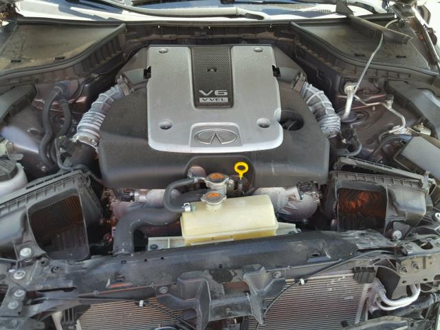 JN1BV7AP7EM675457 - 2014 INFINITI Q50 BASE Сірий фото 7